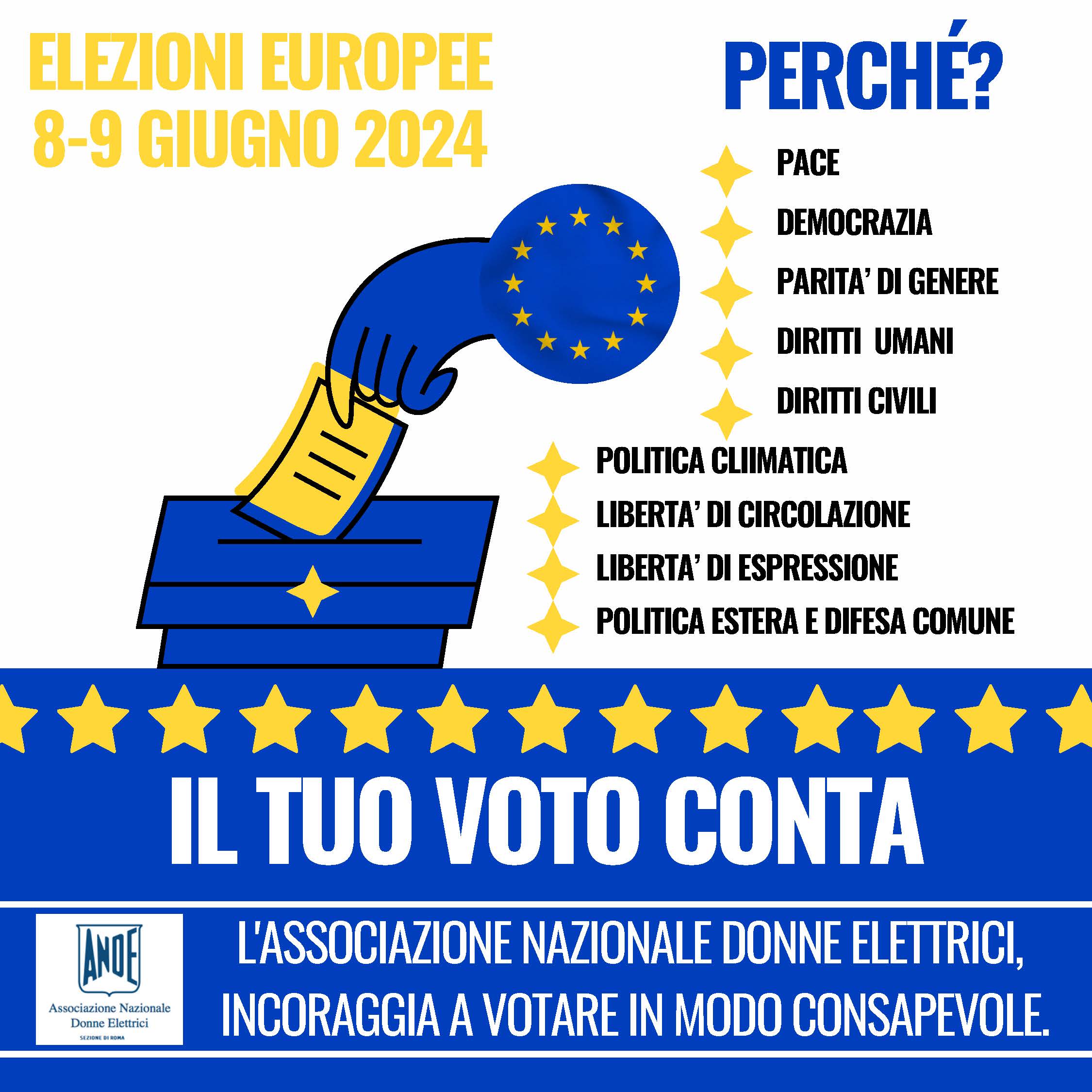 Volantino Europee 2024